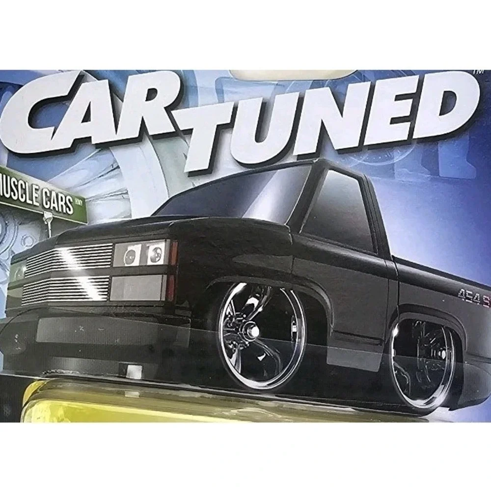 MGA Cartuned Series 6 90 Chevy‎ 454 SS Black Diecast Muscle Car Truck 08 New